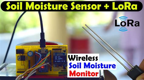 wireless soil sensor installation